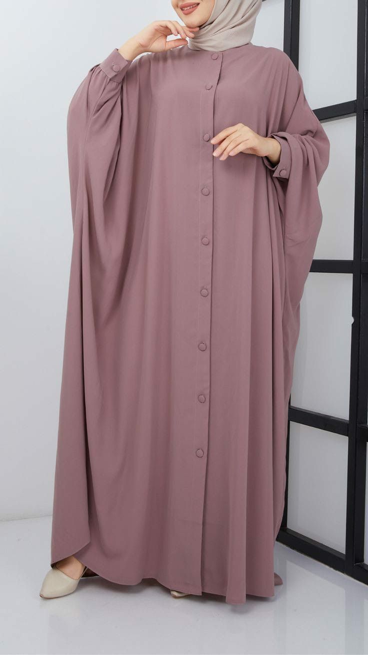 Batwing Abaya / Butterfly Abaya β 3-Piece Modest Wear Set