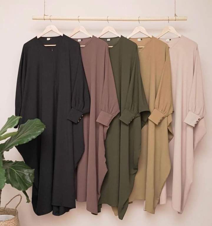 Batwing Abaya / Butterfly Abaya β 3-Piece Modest Wear Set