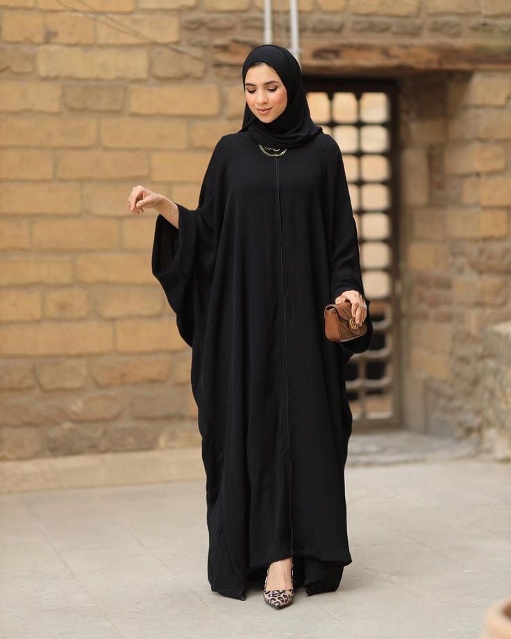 Batwing Abaya / Butterfly Abaya β 3-Piece Modest Wear Set