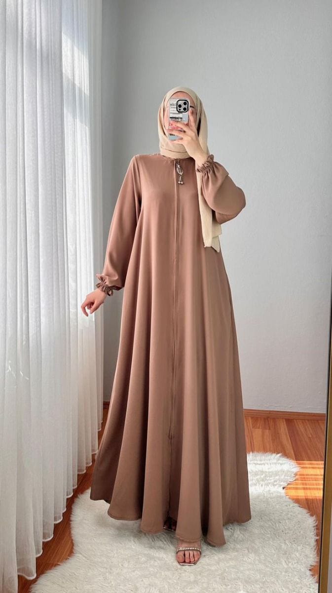 Zipper Abaya